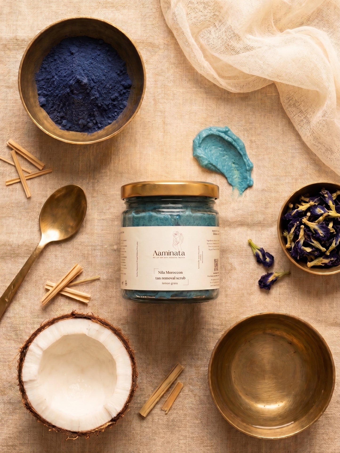 Nila Moroccan De-Tan Scrub