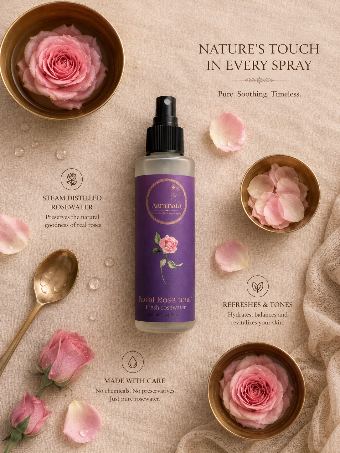 Facial Rose Toner